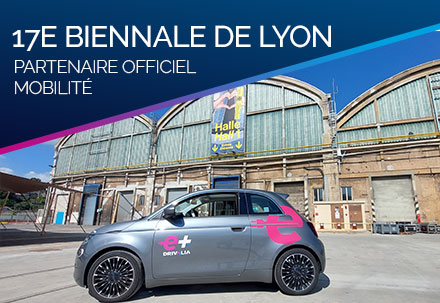 
                                                     Drivalia partenaire écomobilité de la 17e Biennale de Lyon