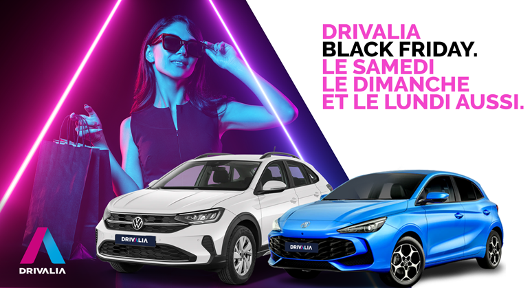 Black Friday Drivalia 2024 - Promotions à ne pas rater sur la location de voitures